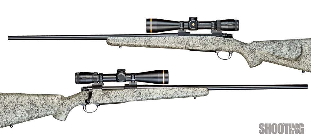 Nosler Model 48 Patriot. rifle, which comes with a 26-inch barrel. 