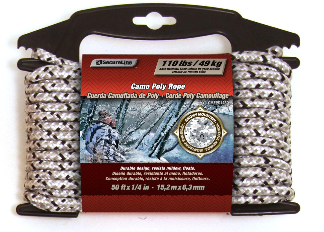 Secureline's Camouflage and Reflective Ropes