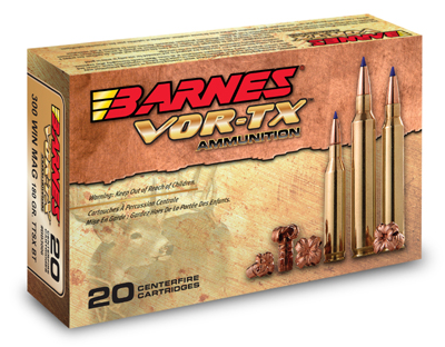 Barnes VOR-TX ammunition