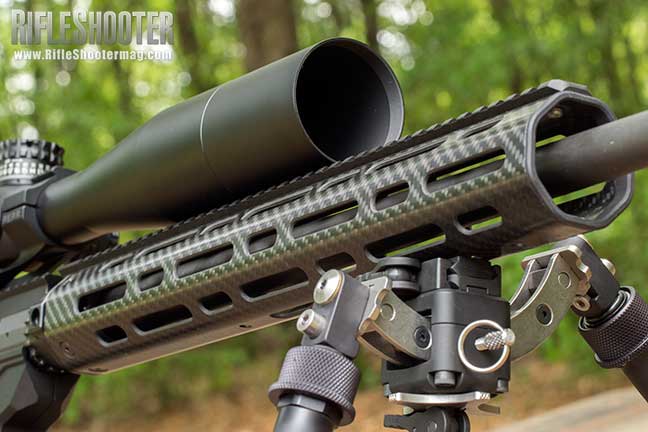 44 Echo Bag Rider IV For Ruger Precision Rifle (RPR) - Tall 2 Inch, Black Polymer
