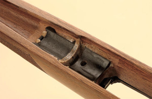 Browning went the extra mile by adding bedding pads in the receiver and rear-barrel areas, and there's bedding around the rear action screw as well.