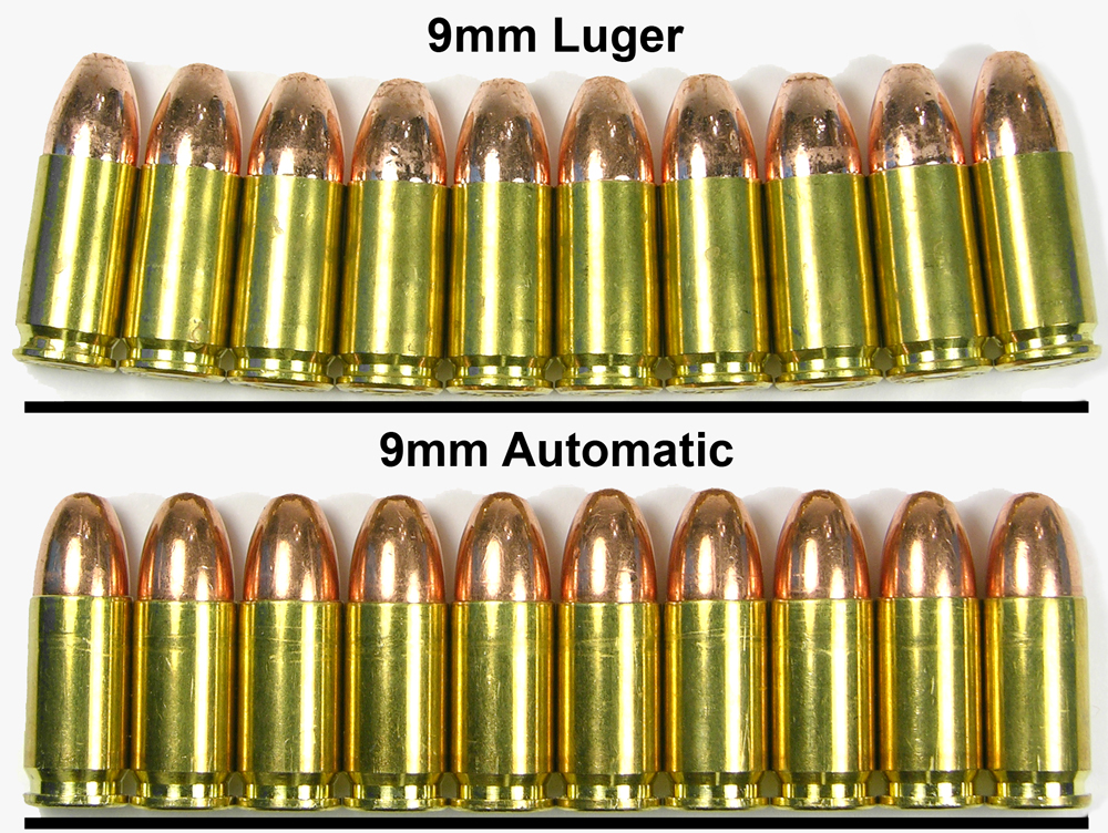 9mm or 9mm luger ammo