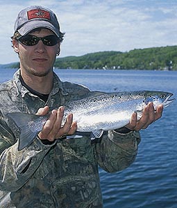Maine&apos;s Grand Lake Stream Salmon