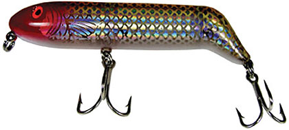 TWO REACTION INNOVATION  VIXEN  CUSTOM PAINTED TOPWATER FISHING LURE SHAD SHADD 