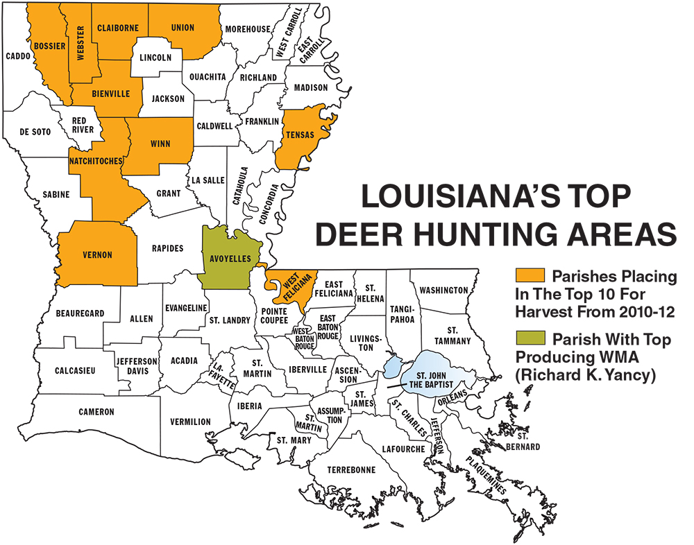 Kisatchie National Forest Hunting Maps