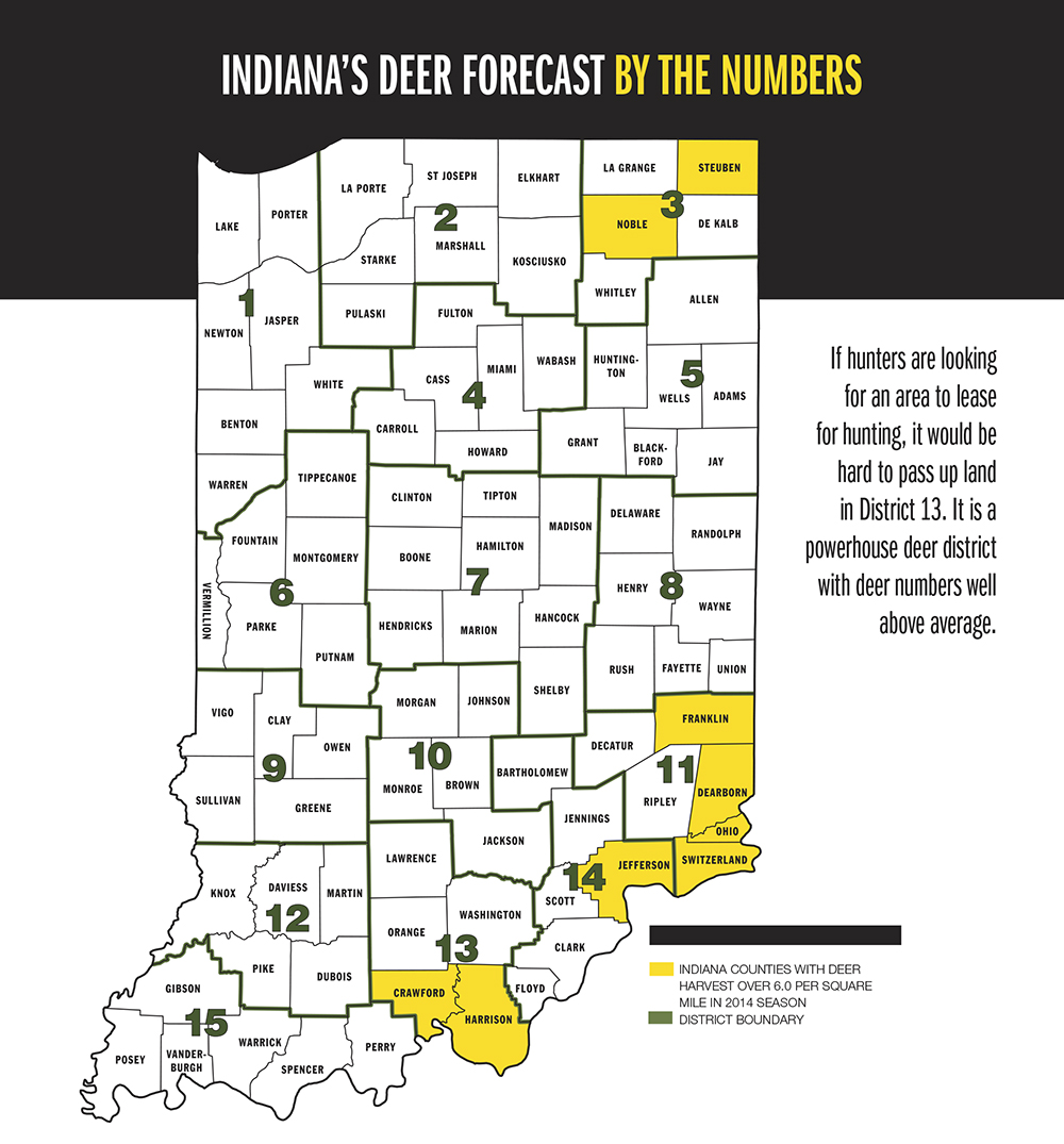 Indiana Deer Forecast for 2015 - Game & Fish