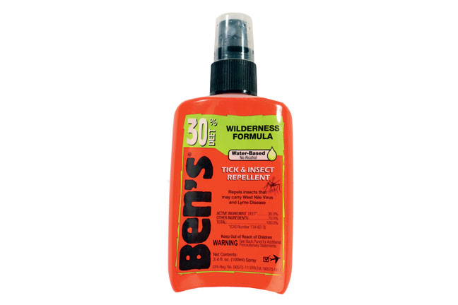 Tick spray for shed hunting