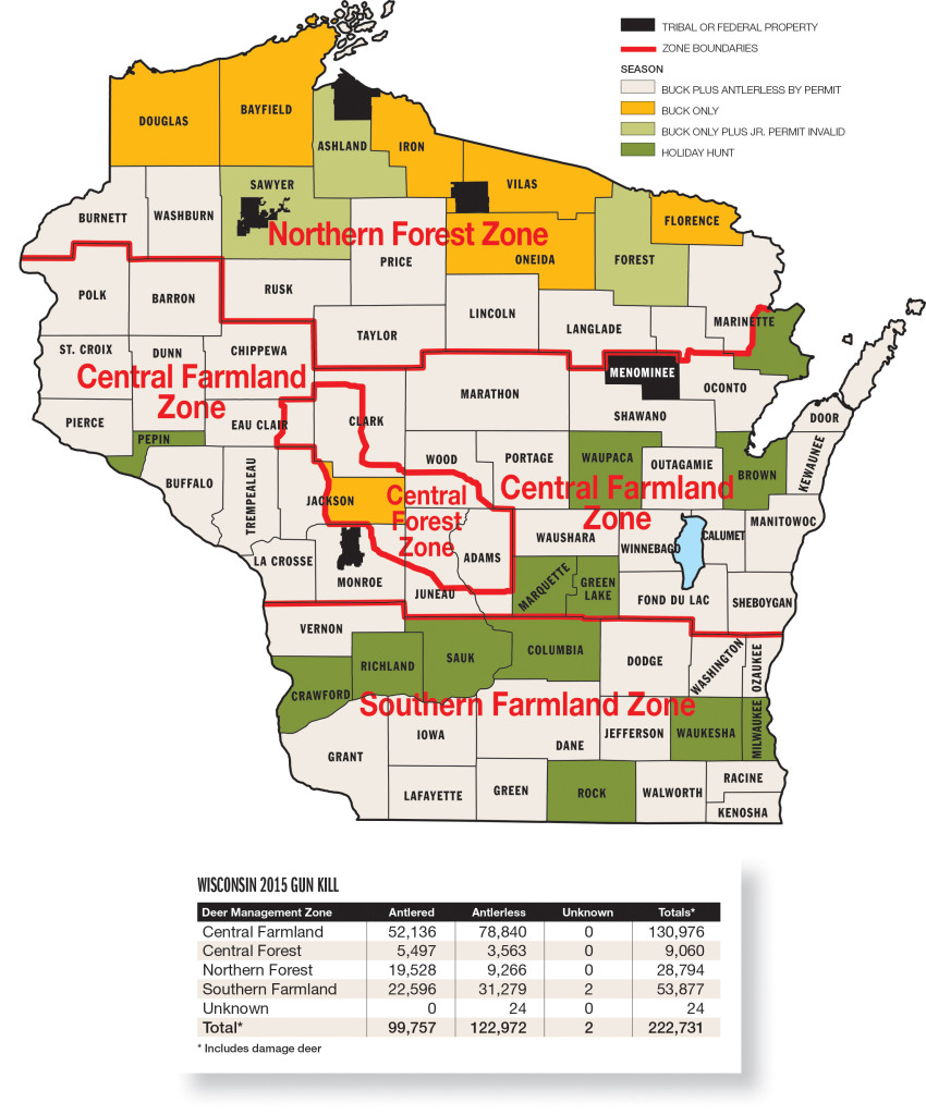 Rifle Zones In Wi
