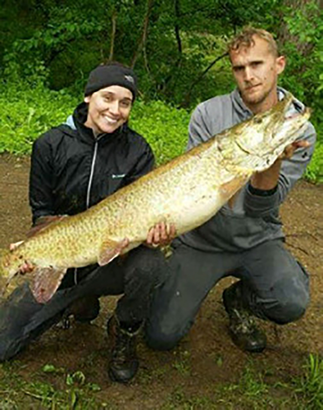 Muskie Record 32.5-Pound Fish
