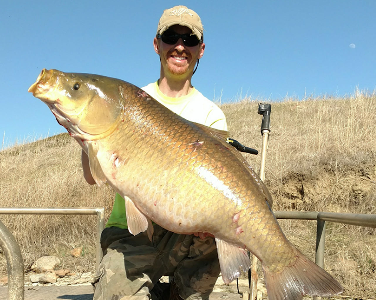 New State Buffalo Record Set by N.D. Bow Fisherman