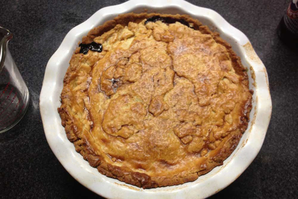 Wild Game Mincemeat Pie With Bear Lard Crust