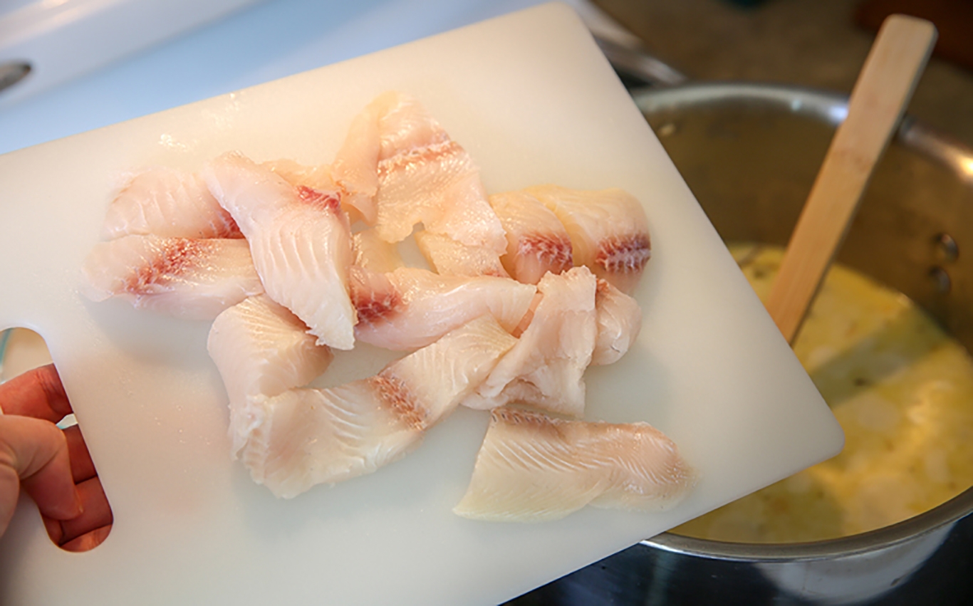 catfish corn clam chowder recipe fish