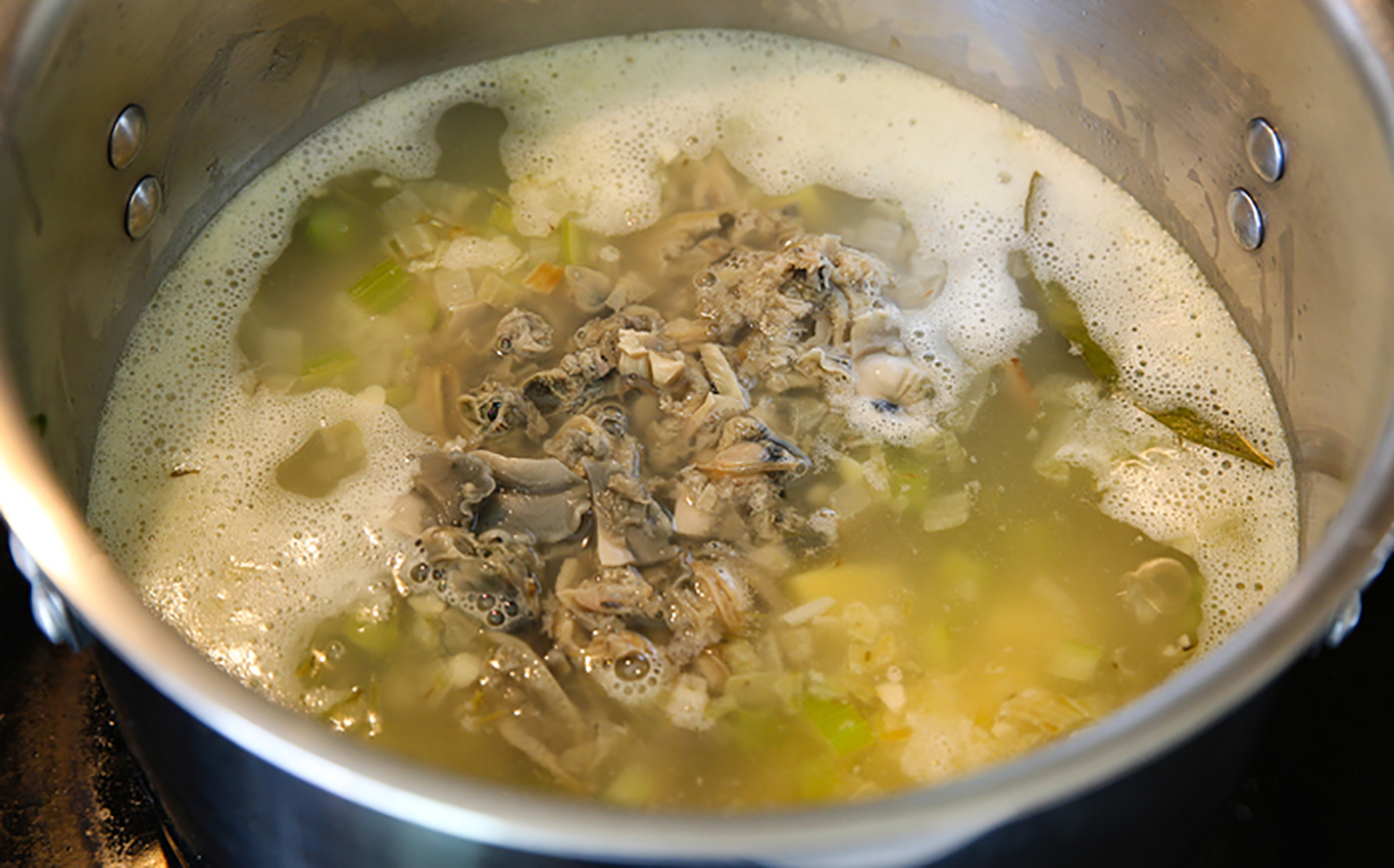 catfish corn clam chowder recipe pot