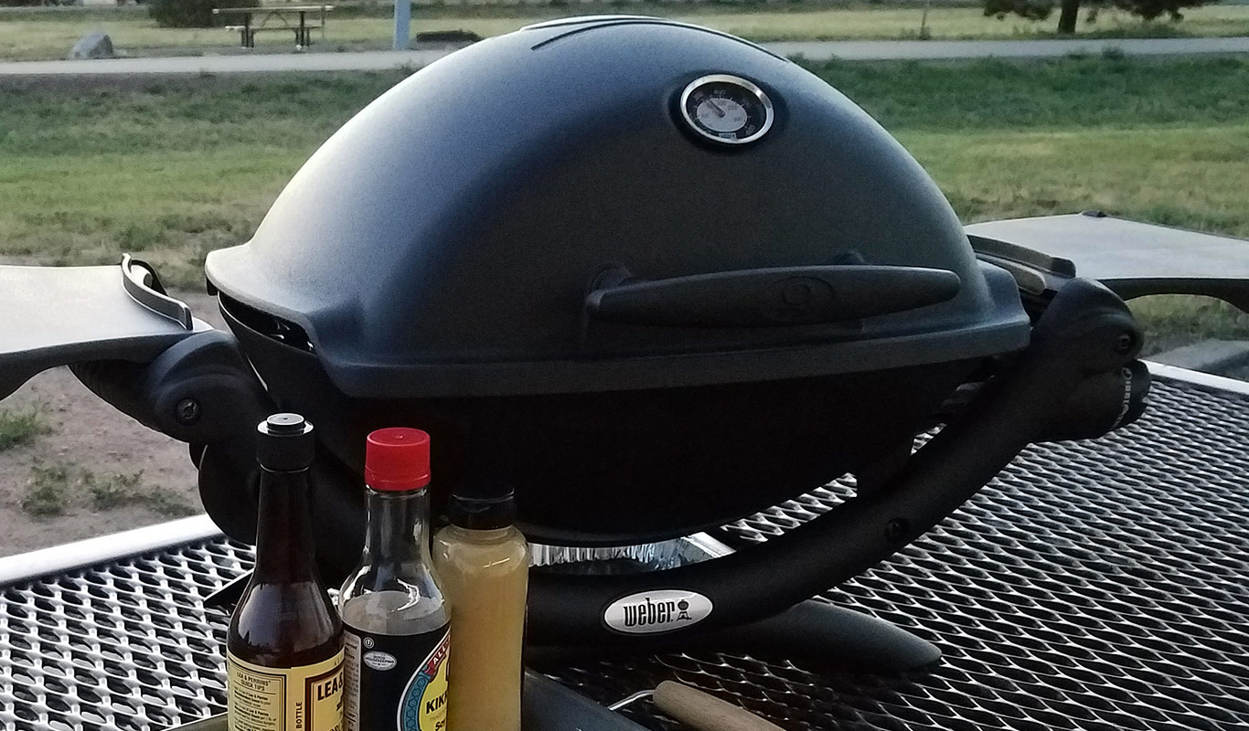 personificering pulver tage medicin Gear Review: Portable Weber Q 2200 Gas Grill - Game & Fish