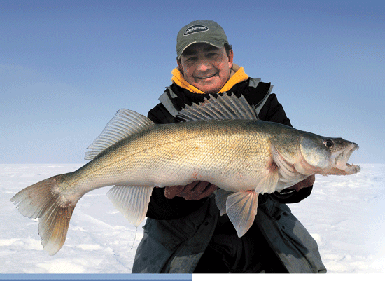 How to Ice Fish for Big Walleyes on Big Water