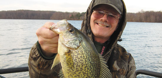 Catching Crappies From Shore