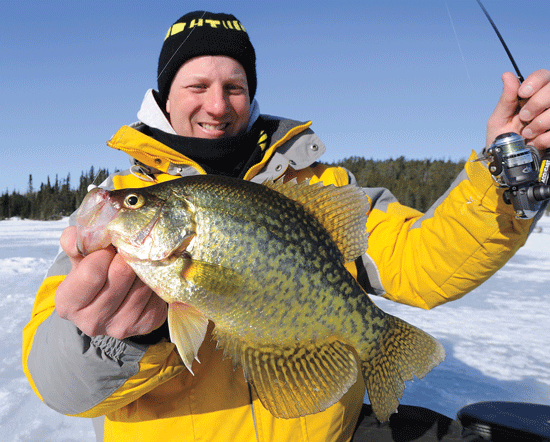 Crappie Ice Fishing Extremes