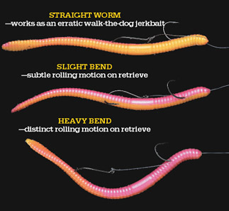 Swimming Worm Patterns & Techniques