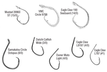 Catfish Pro Tournament Series Double Offset Circle Fishing Hook 9/0