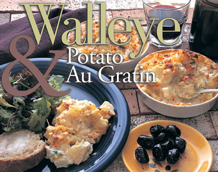 Walleye & Potato Au Gratin: The Midwest at its Best