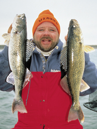 Winter  River Fishing Strategies For Walleyes And Sauger