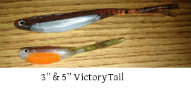 Finesse News Network's  Gear Guide: Victory Tail by Lucky Craft and Optimum Bait Company 