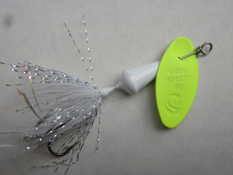 White Bass Anglers' Gear Guide: Yakima Bait Company's 1/4-ounce Vibric Rooster Tail