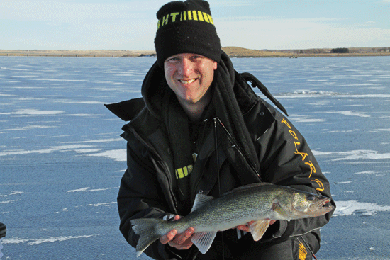 Ice Fishing Walleyes In Reservoirs