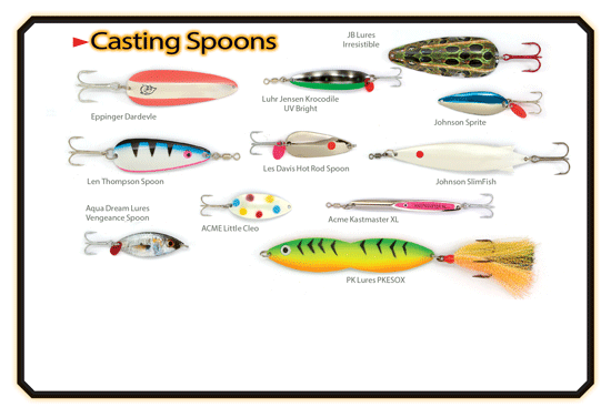 Fishing Spoons Pike Size 2 Mozzi Spoons Trout perch Salmon 