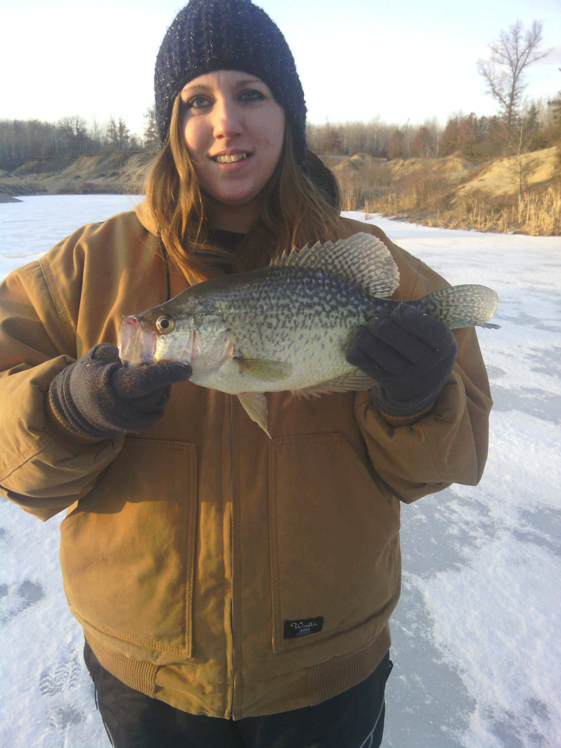 First Time Ice Fishing!