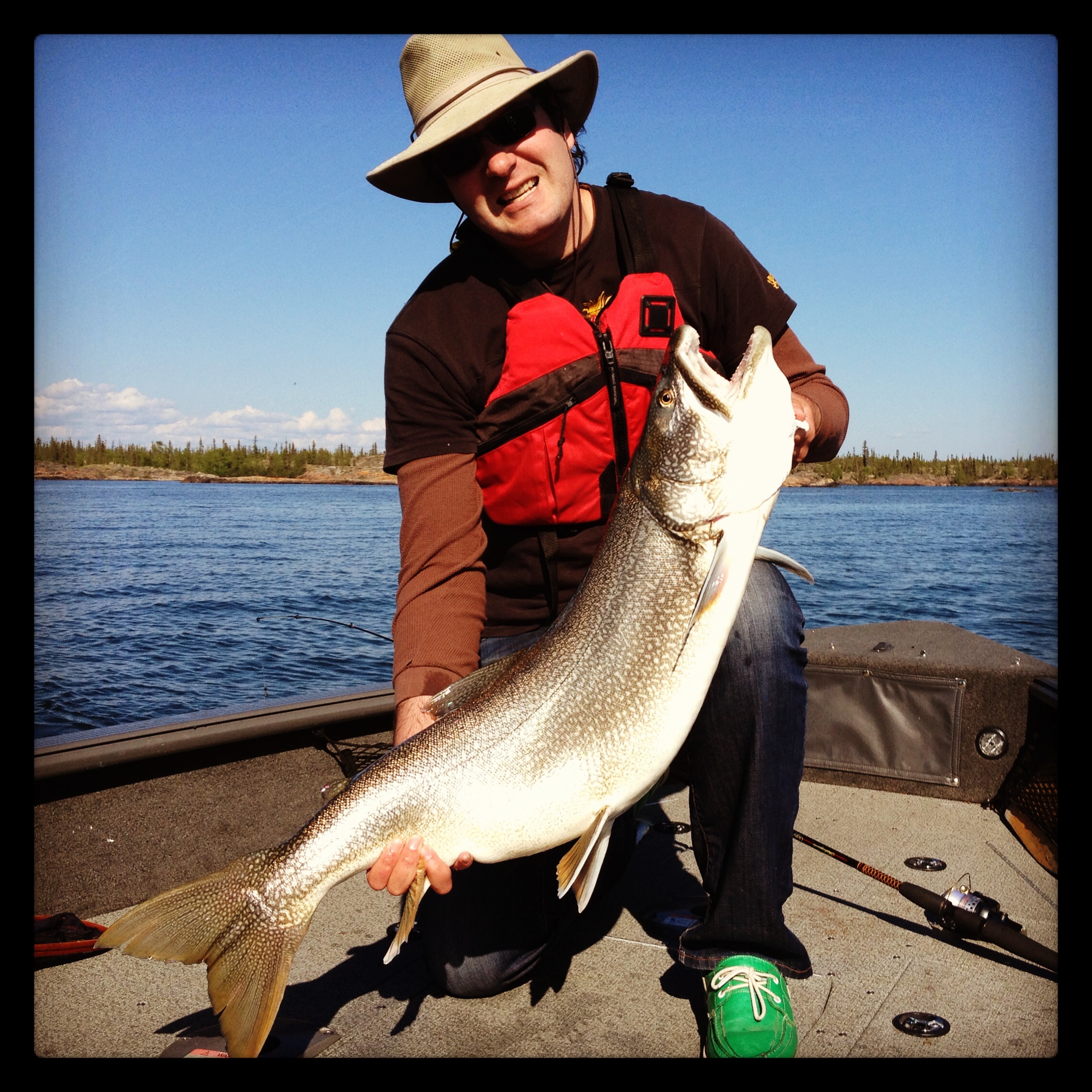 Monster Lake Trout-worth the drive!