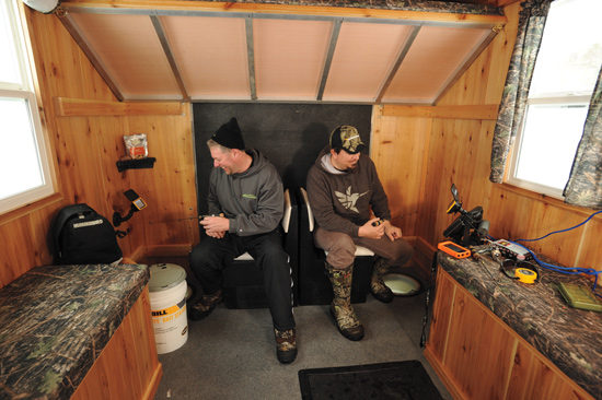 Ice Fishing & Ice House Accessories: Catch Cover