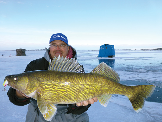 New Ice Fishing For Walleye Presentation Perspectives