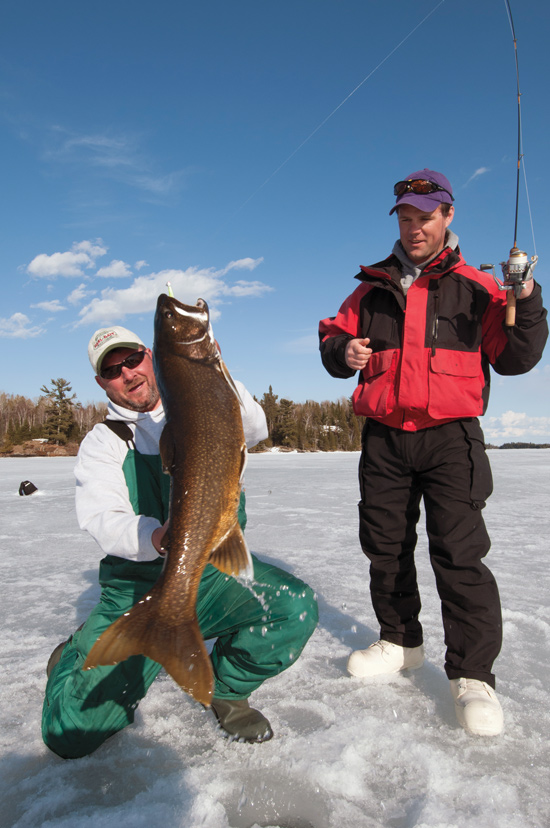 The Window: Wide Open for Lake Trout Ice Fishing - In-Fisherman
