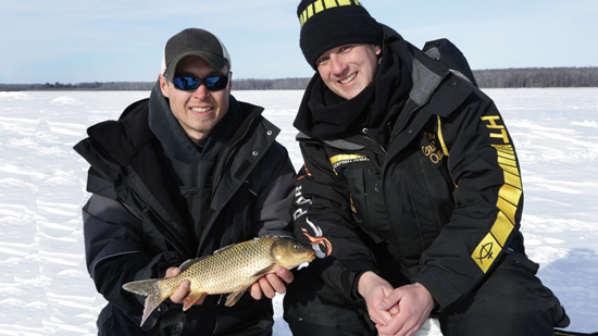 Our Experience Ice Fishing for Common Carp - In-Fisherman