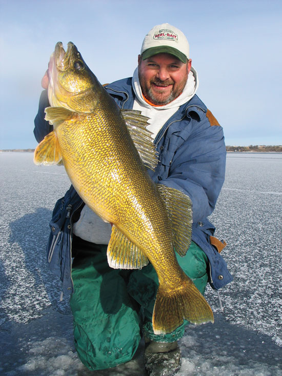 Ice Fishing Methods for Trophy Walleyes