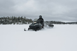 Snowmobile-Lake-Crossing-In-Fisherman