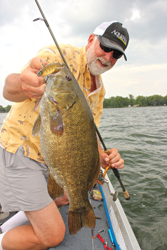 Smallmouth Bass and Current - In-Fisherman