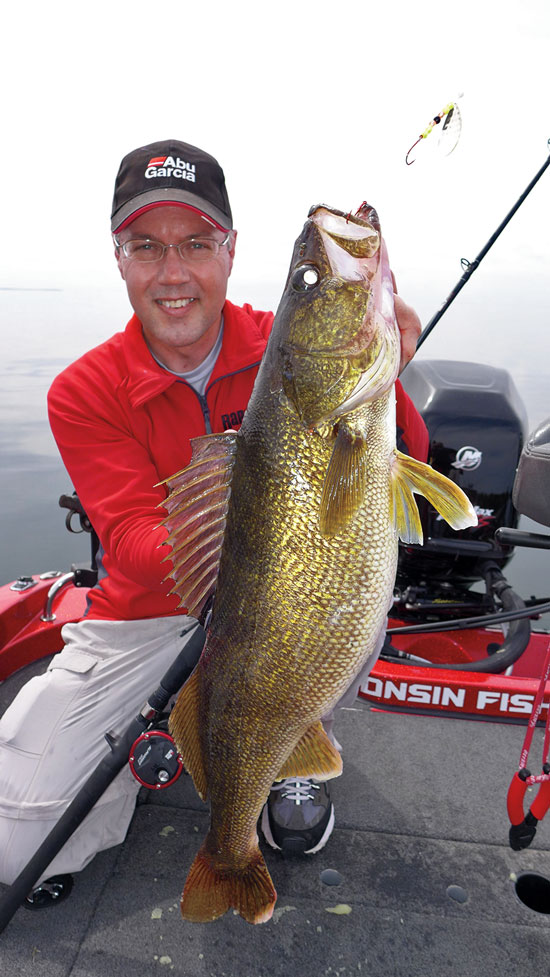 I'm tying crawler harnesses for Lake Huron walleyes, any color