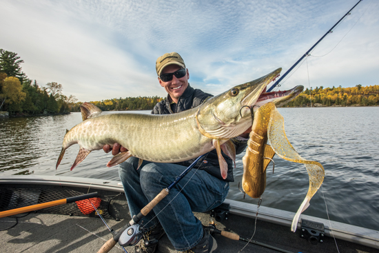 Gunning for muskies: The one rod, reel, line and leader