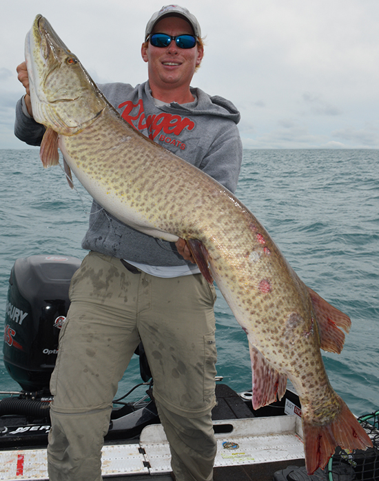 Big Rubber Lures Mean More Muskies