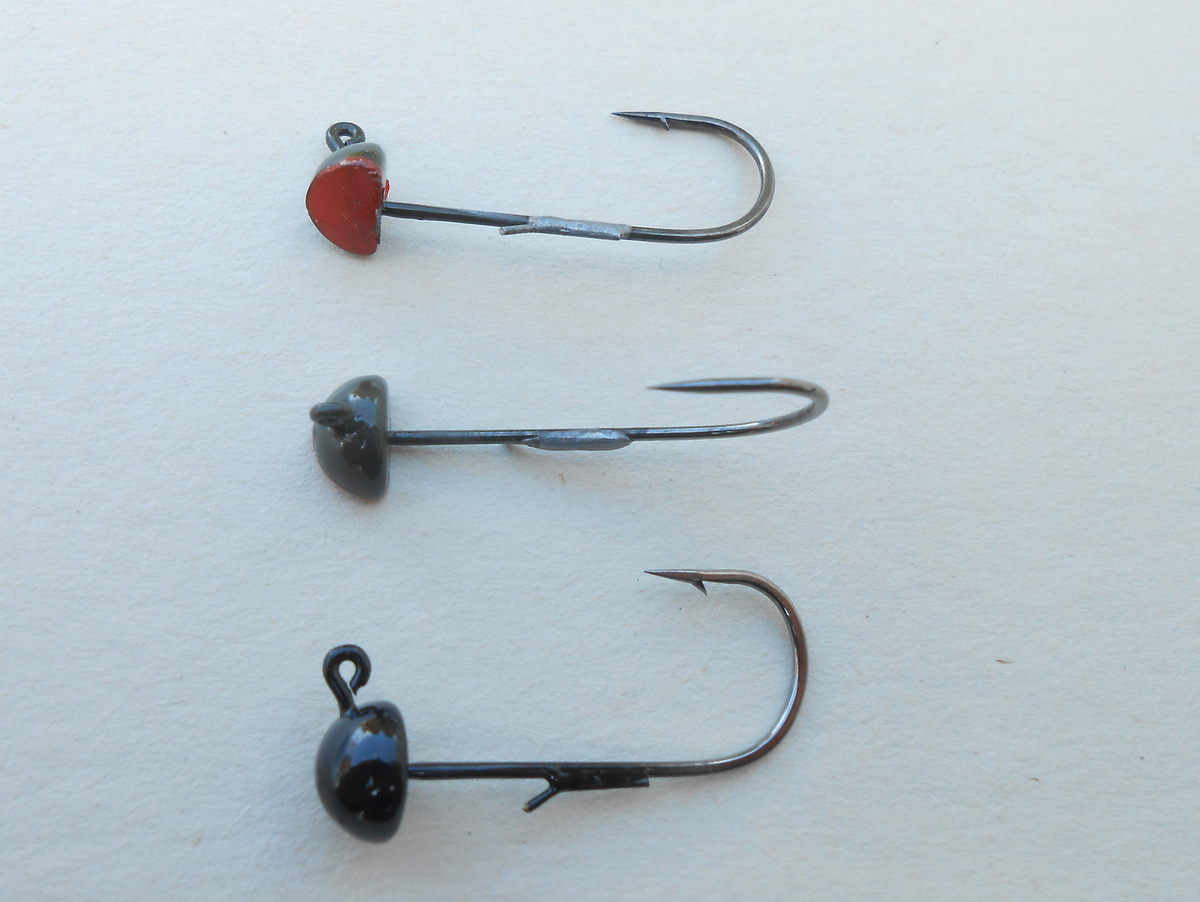 Z-Man's 1/20-ounce Finesse ShroomZ Jig, according to Travis - In 