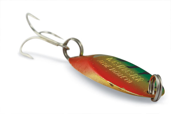 Free Photo  Colorful fishing lure with measuring scale and