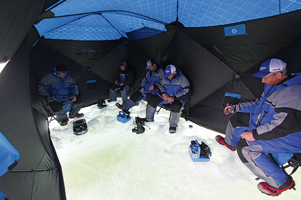 Clam X-600 Thermal Hub Ice Shelter