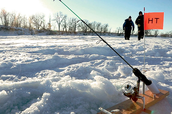 Ice Fishing Rod Holder Tip Up - In-Fisherman