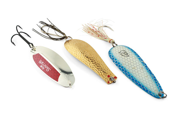pike bait,bass lure,perch tackle  #3 Weedless Fishing spoon,handmade in europe 