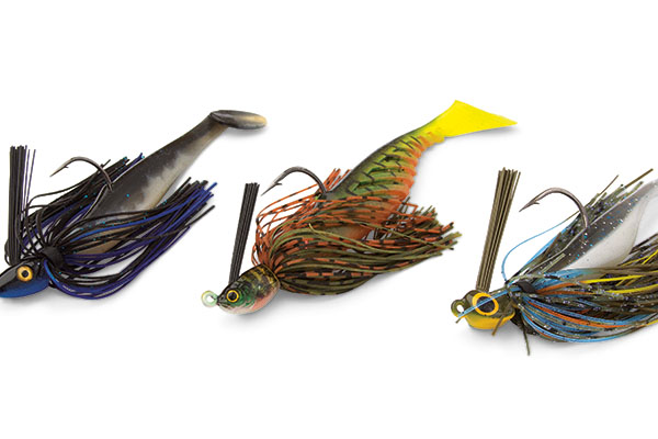Various Swim Jig Patterns for Pike 