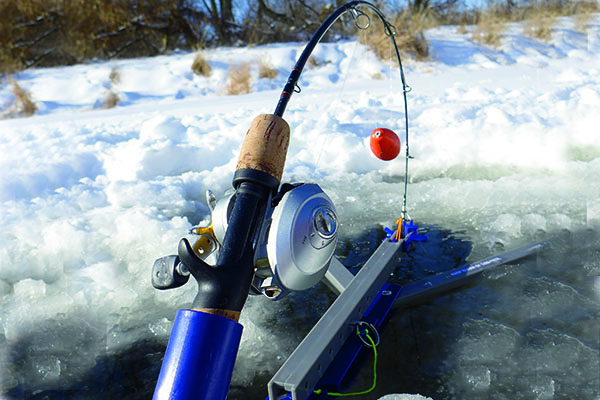 Celsius Auto Tamer Self Hook Setting Rod Holder Ice Fishing Gear