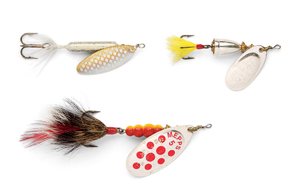 Spinners for Fall Pike