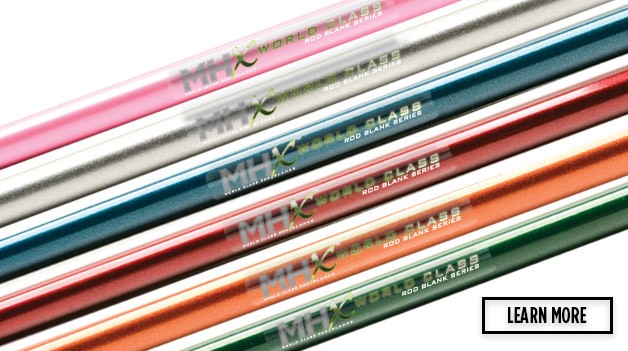 Turnkey Kits Choose your Metallic Rod Blank for Cool Custom Color
